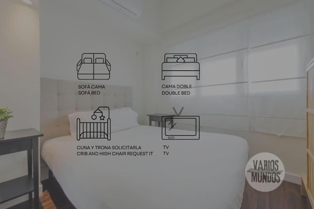 Super Cool Apt Para 4Pax En Plaza De Chueca 马德里 外观 照片