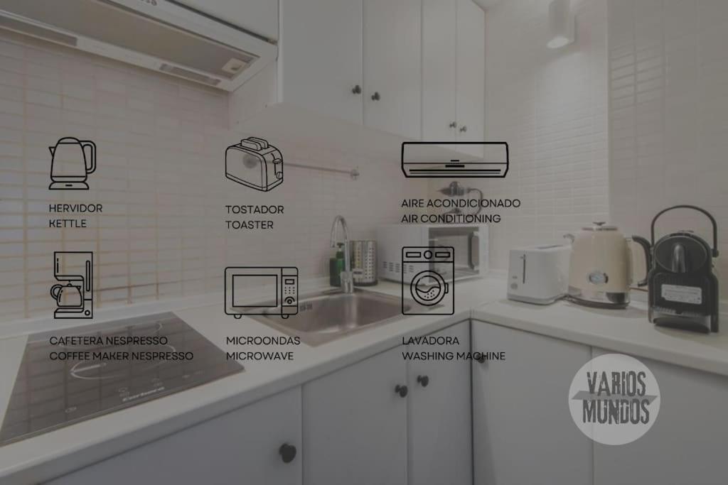 Super Cool Apt Para 4Pax En Plaza De Chueca 马德里 外观 照片