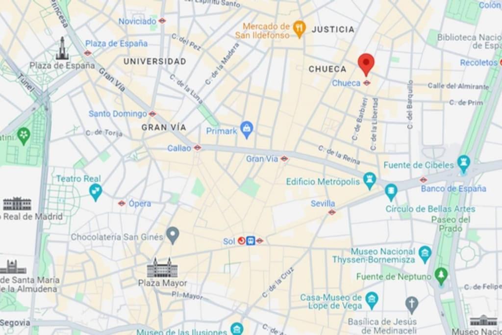 Super Cool Apt Para 4Pax En Plaza De Chueca 马德里 外观 照片